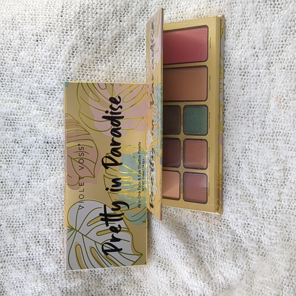 Violet Voss Pretty in Paradise All in One Face & Eye Shadow Palette, 14.2g/0.51o - Picture 1 of 9